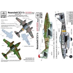 1/48 Messerschmitt Me 262A-1 "Black L, White 17" Decal Sheet
