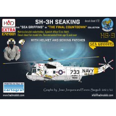Decal for 1/72 SH-3H Seaking 'Final Countdown' Movie Collection Extended