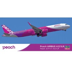 1/200 Modern Peach Airbus A321LR Jet Airliner