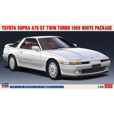 1/24 Japanese Saloon Car Toyota Supra A70 Gt Twin Turbo 1989 White Package