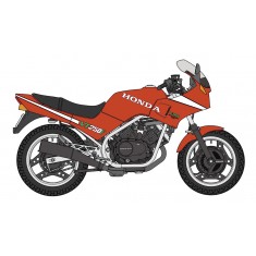 1/12 Honda VT250F MC08 1984 Red Colour Motorcycle