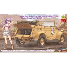 1/24 Wild Egg Girls Pkw.K1 Kubelwagen Type 82 ''Claire Frost'' with Figure