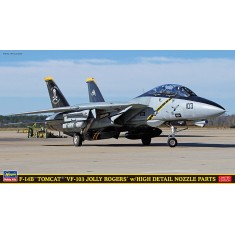 1/72 F-14B Tomcat VF-103 Jolly Rogers With High Detail Nozzle Parts