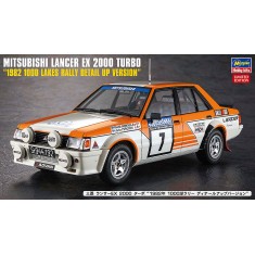 1/24 Mitsubishi Lancer EX 2000 Turbo ''1982 1000 Lakes Rally Detail-Up Version''