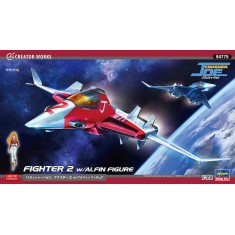 1/72 [Crusher Joe] Fighter 2 w/Alfin Figure