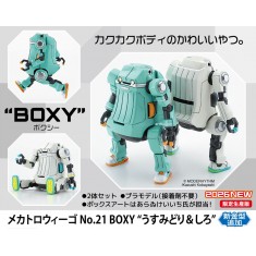 1/35 MechatroWeGo No.21 BOXY (Light Green and White, 2pcs)