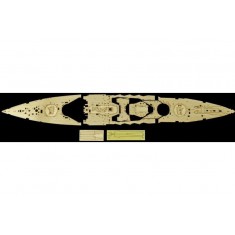 1/350 IJN Battleship Nagato 1941 Wooden Deck