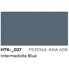 Acrylic Paint for Airbrush - Intermediate Blue #FS35164 ANA 608 (17ml)