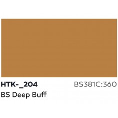 Acrylic Paint for Airbrush - BS Deep Buff #BS381C:360 (17ml)