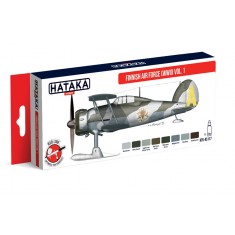 Acrylic Paint Set for Airbrush - WWII Finnish AF Vol.1 (8x 17ml)
