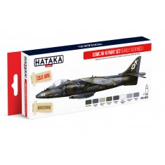Acrylic Paint Set for Airbrush - USMC AV-8 (Early Schemes) from 1970s till 1990s (17ml x 8)