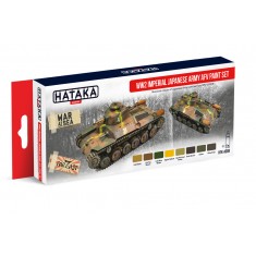 Acrylic Paint Set for Airbrush - WWII Imperial Japanese Army AFV from 1937 till 1945 (17ml x 8)