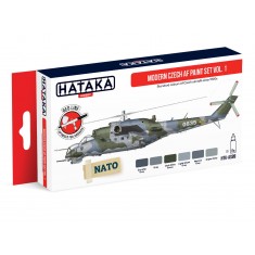 Acrylic Paint Set for Airbrush - Modern Czech AF Since 1990s Vol.1