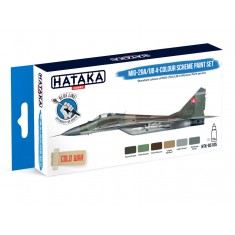 Acrylic Paint for Brush - MiG-29A/UB 4-colour scheme (17ml x6)