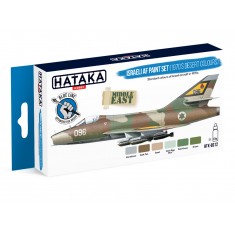 Acrylic Paint for Brush - Israeli AF (1970's Desert Colours) (17ml x 6)