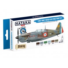 Acrylic Paint for Brush - Early WWII French Air Force Aircraft in 1940 (17ml x 6)