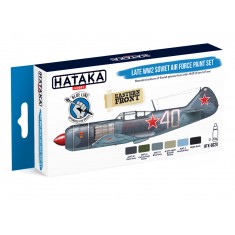 Acrylic Paint for Brush - WWII Late Soviet Air Force from mid-1943 till end of war