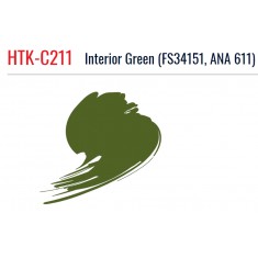 Lacquer Paint - Interior Green #ANA 611 (17ml)