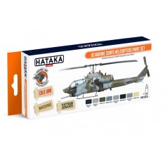 Lacquer Paint Set - US Marine Corps Helicopters (8 x 17ml)