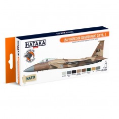 Lacquer Paint Set - USAF Aggressor Squadron Vol.1 (8 x 17ml)