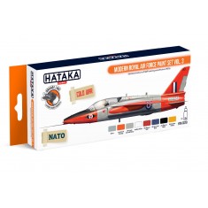 Lacquer Paint Set - Modern RAF Vol.3 - Trainer Since 1950s (17ml x 8)