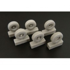1/72 Chevrolet Wheels For Dragon Kit