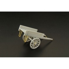 1/72 Wooden Rustical Trolley