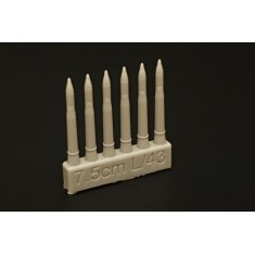 1/72 7.5cm L/43 Ammo for Pz.IV Ausf.G/H/J