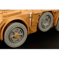 1/35 Autoblinda Ab-41-43 Wheels For Italeri Kits Kit