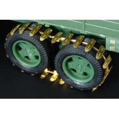 1/48 GAZ-AAA Snow/Mud Tracks PE Detail Set for UM Kit