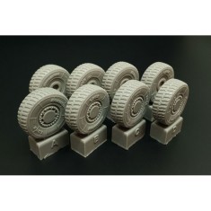 1/48 JGSDF Type 16 Wheels for Tamiya kits