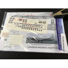 RAAF Decals for 1/144 Convair CV440 34 SQN - VIP Transport
