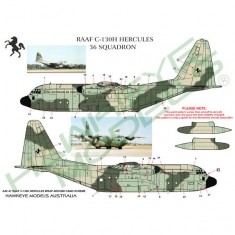 RAAF Decals for 1/144 Lockheed C-130H Hercules 36 SQN (Wrap-around Camo scheme 1990s)
