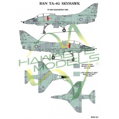 Royal Australian Navy Decal for 1/72 Douglas TA-4G Skyhawk VF-805 SQN 1980s (Camo)
