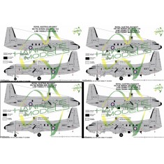 Royal Australian Navy Decal for 1/72 Hawker Siddeley HS-748 VC-723 N15-709 Low Viz