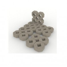 1/35 Concrete Floor Bricks Type 1