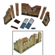 1/35 Italian Wall with Iron Gate