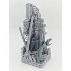 1/35 Fallschirmjager - Cassino 1944 (3 figures and 1 base)