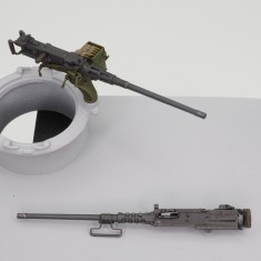 1/35 M2 Browning TD M10 Gooseneck Pintle #A (Correct Initial Pintle for GMC M10)