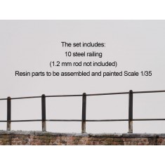 1/35 Steel Railing