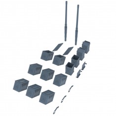 1/35 M2 Accessories (include Spent Shell)