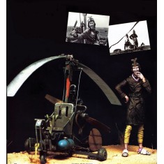 75mm Badlands Hero - 1 Gyroplane and 1 Figure