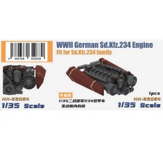 1/35 WWII German Sd.Kfz.234 Engine for Dragon kits