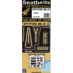 1/24 Spitfire Mk.IX Seatbelts for Airfix kit