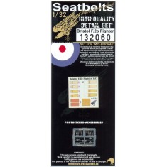 1/32 Bristol F.2b Fighter Seatbelts for Wingnut Wings kit