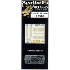 1/32 Fieseler Fi-156 Storch Seatbelts for Hasegawa kit