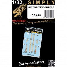 1/32 Luftwaffe Fighters Seatbelts [''Simply'' Edition]