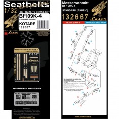 1/32 BF109K-4 Seatbelts (standard fabric) for Kotare kit (laser)