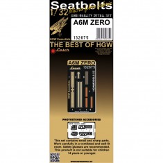 1/32 A6M ZERO Pre-Cut (Laser) Textile Seatbelts