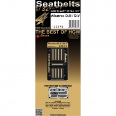1/32 Albatros D.III/D.V Pre-Cut (Laser) Textile Seatbelts